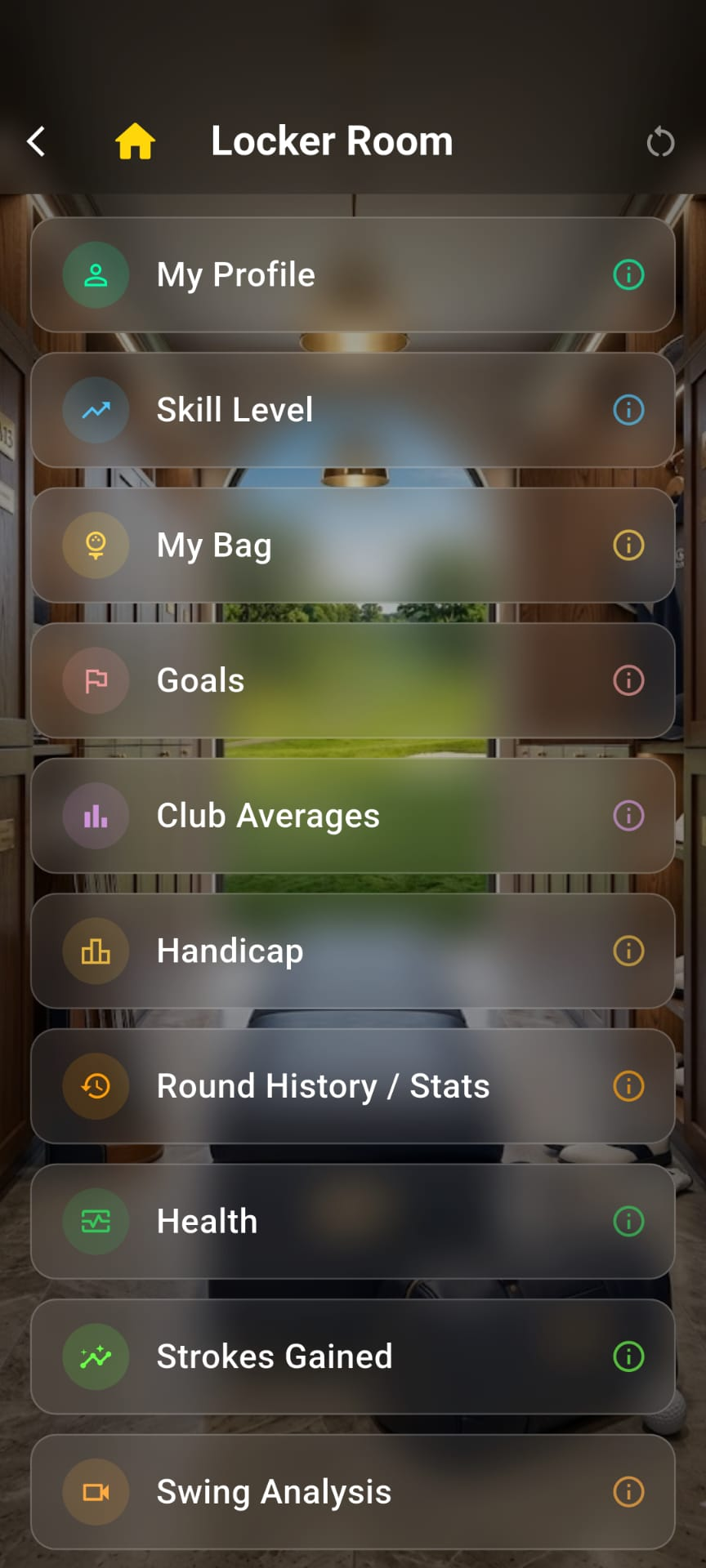 CaddieIQ shot tracking
