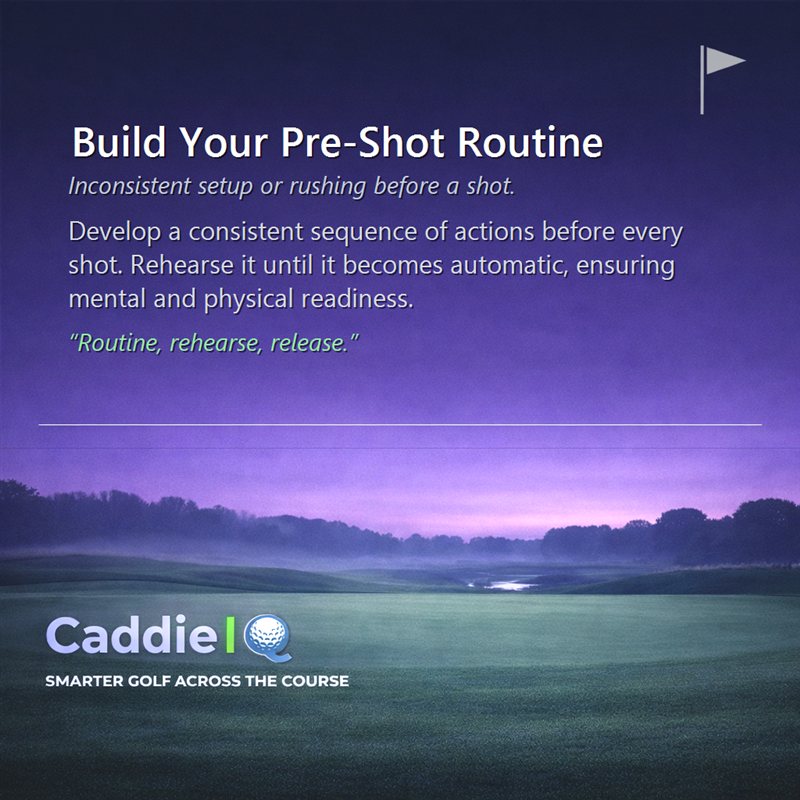 Master Your Golf Game: Build a Winning Pre-Shot Routine