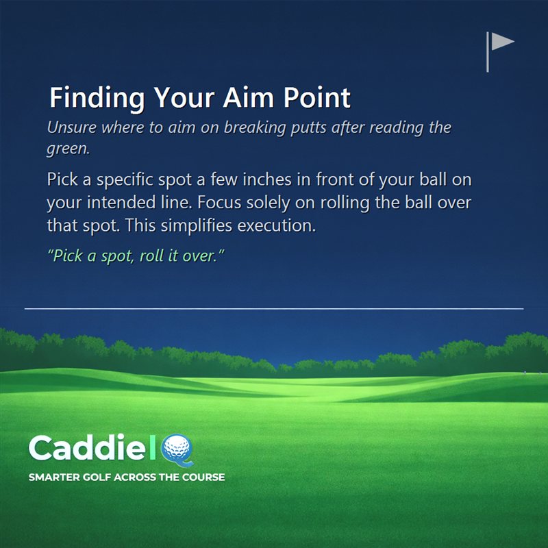 Conquer Breaking Putts: The Aim Point Secret for Golfers