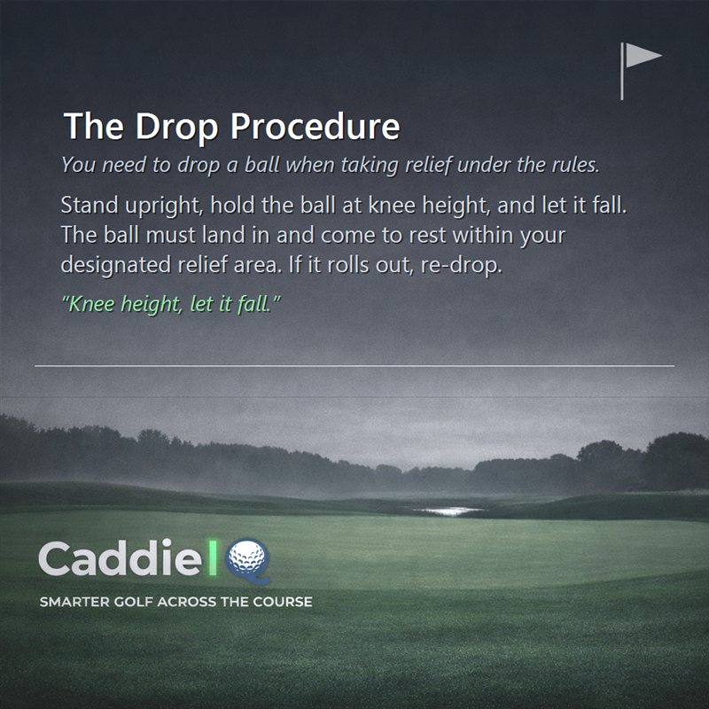 Golf Ball Drop Procedure: Your Essential Guide