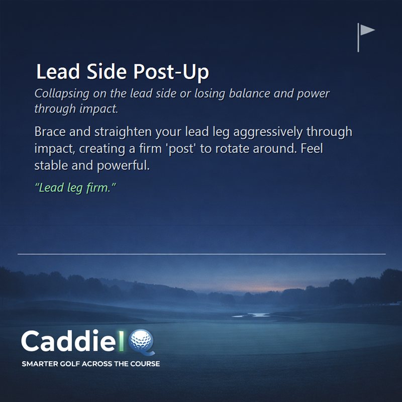 Boost Golf Power: Master the Lead Side Post-Up