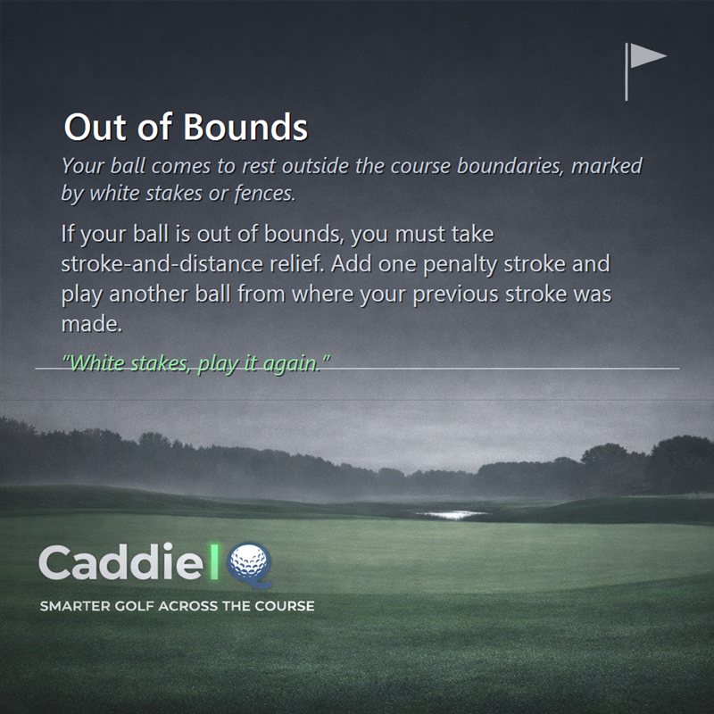 Golf Out of Bounds Rule: Your Guide to Avoiding OB