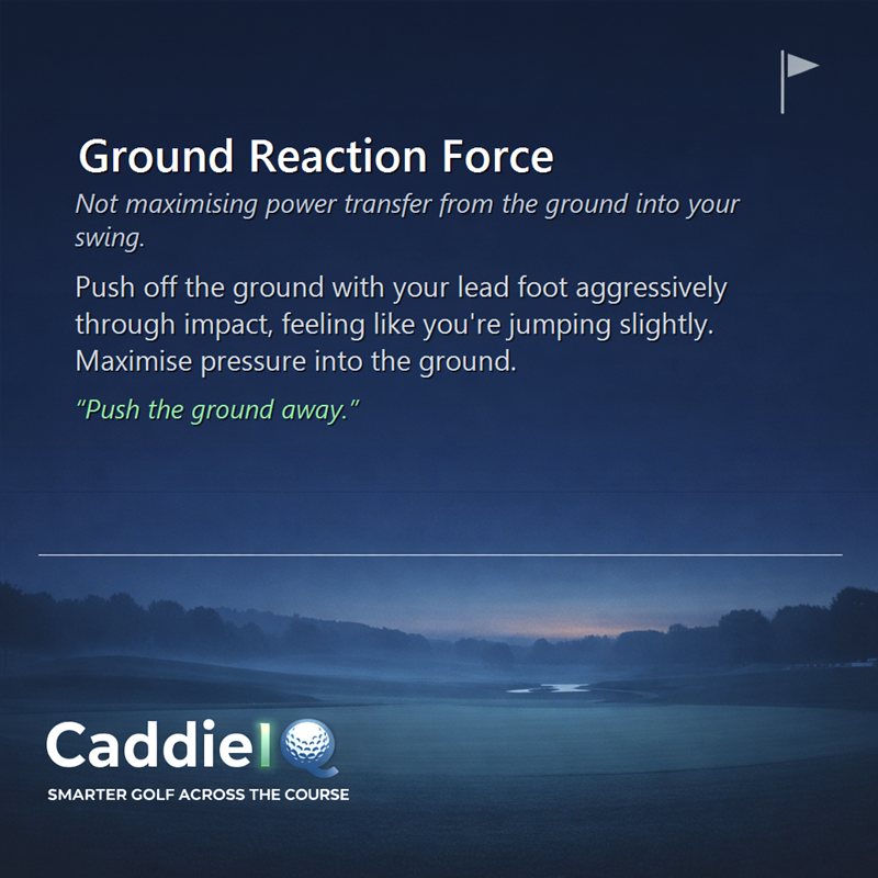 Ground Reaction Force: Unleash Golf Power