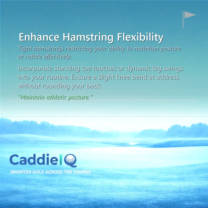 Unlock Your Golf Swing: Hamstring Flexibility for Power