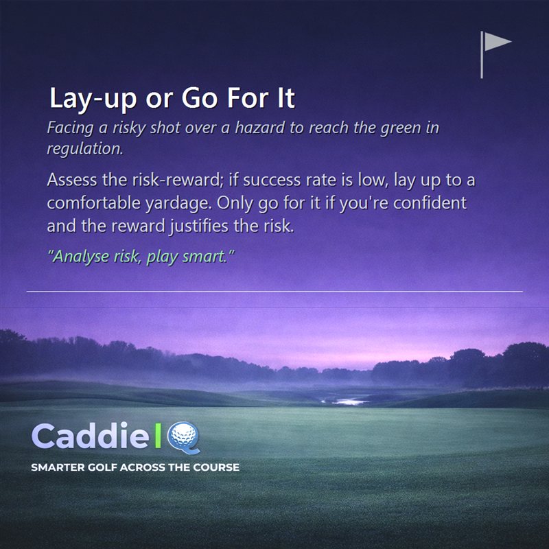 Lay Up or Go For It? Master Smart Golf Decisions