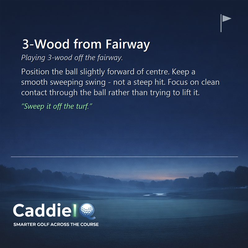 Master Your 3-Wood from the Fairway: Distance & Accuracy