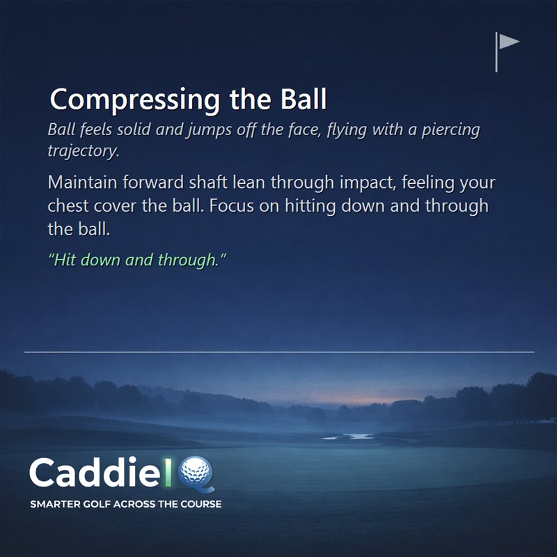 Master Ball Compression: Hit Solid Golf Shots