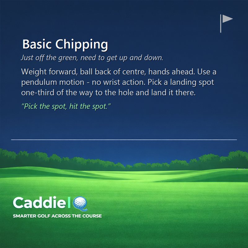Master Basic Chipping: Get Up & Down Like a Pro