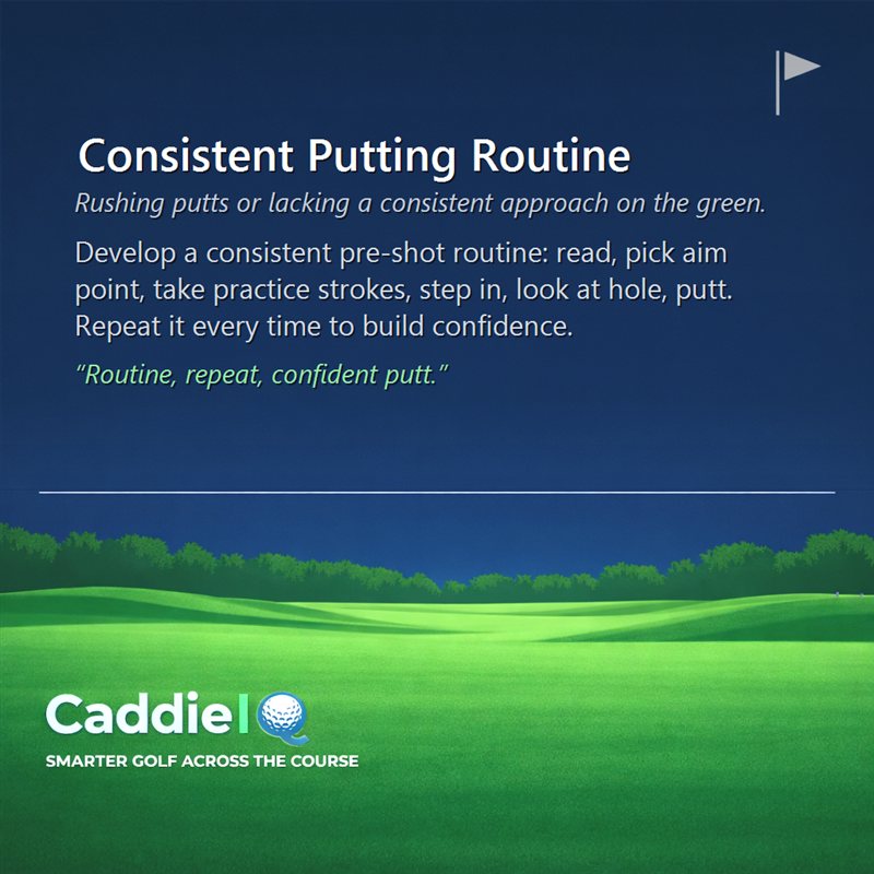 Master Your Putting: The Power of a Consistent Routine