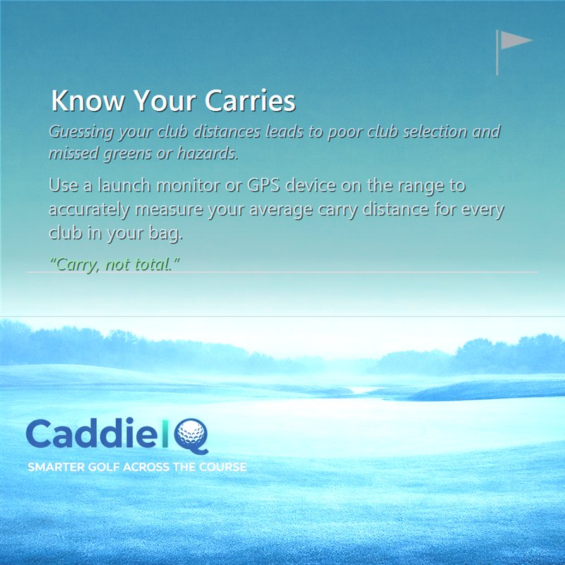 Master Your Golf Carry Distances for Lower Scores