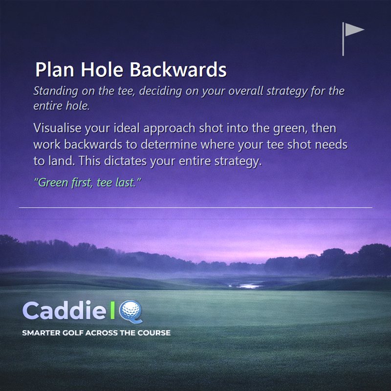 Master Golf Course Strategy: Plan Holes Backwards