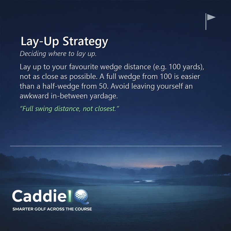 Master Your Golf Lay-Up: Play to Your Favourite Wedge