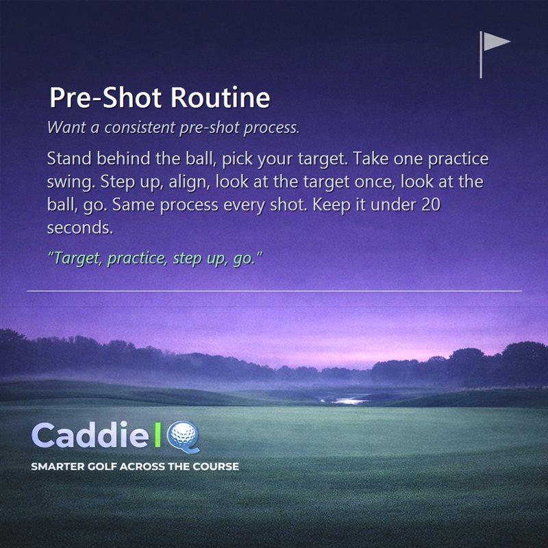 Master Your Golf Pre-Shot Routine for Consistent Play
