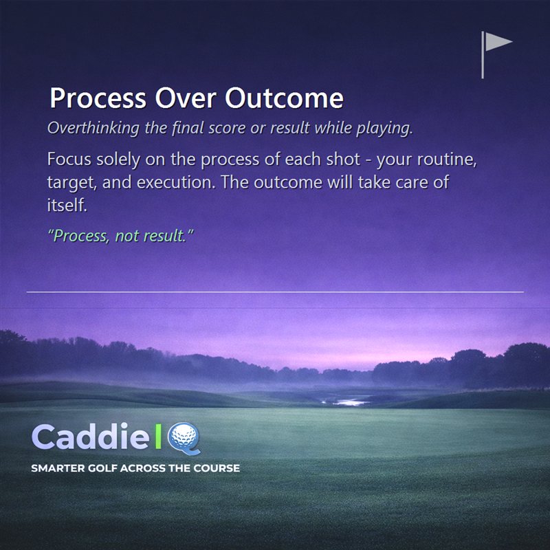 Master Your Golf Game: Focus on Process, Not Outcome