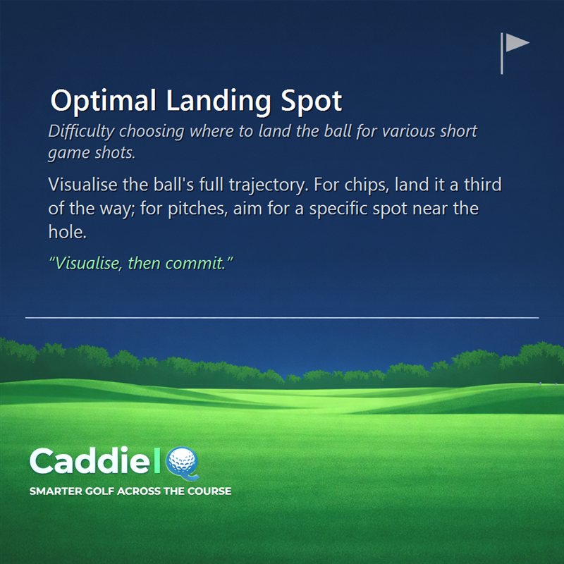 Master Your Golf Short Game: Optimal Landing Spots