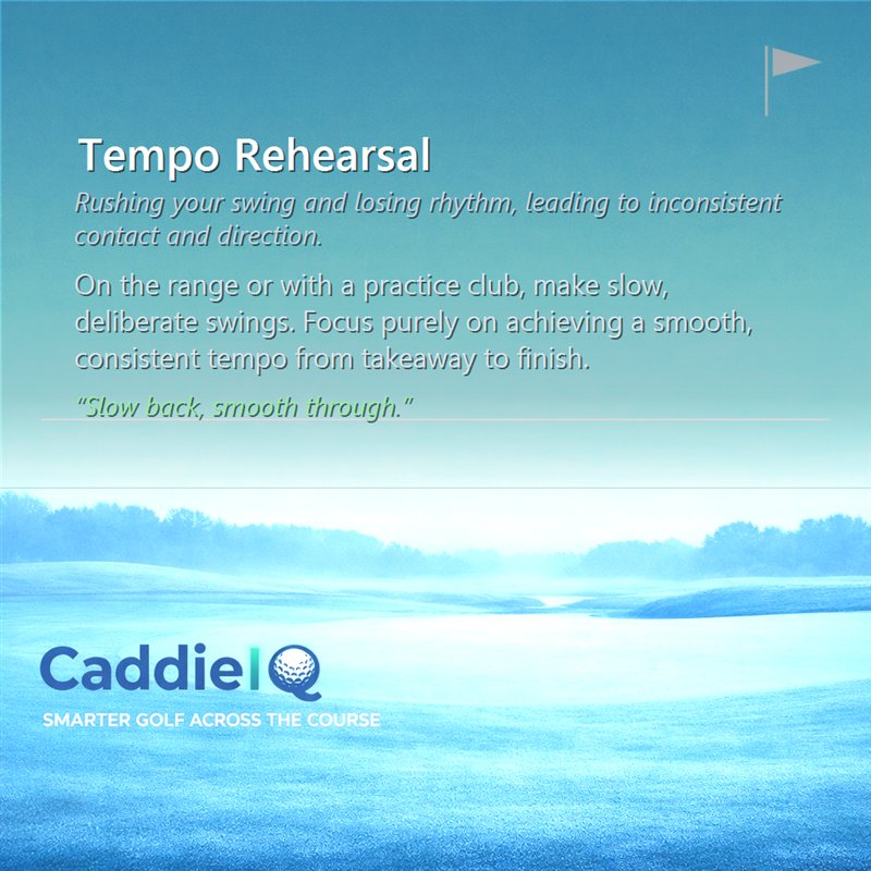 Master Your Golf Swing Tempo for Consistency