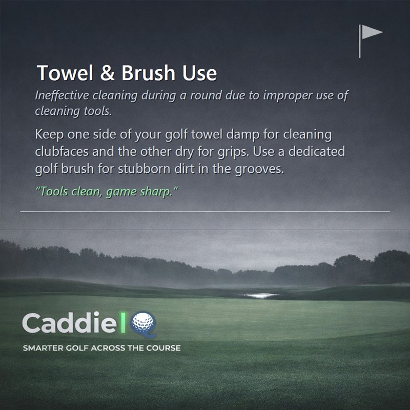 Master Your Golf Towel & Brush: Sharpen Your Game