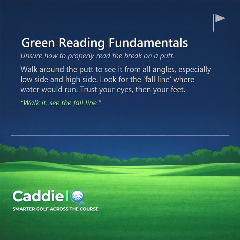 Master Green Reading: See the Break, Sink More Putts