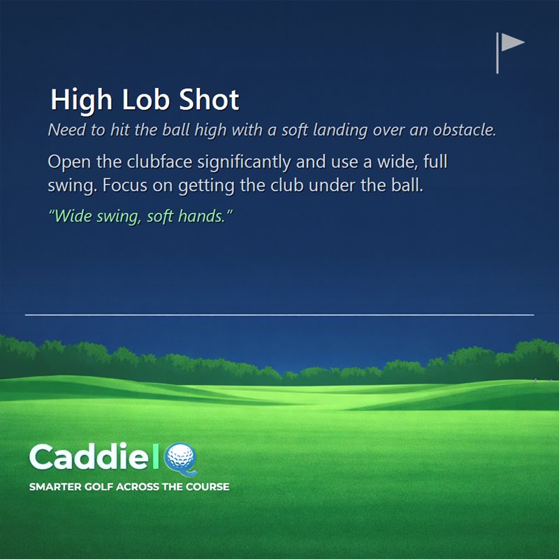 Master the High Lob Shot: Soft Landings Over Obstacles