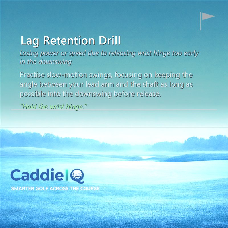 Unlock More Power: The Lag Retention Golf Drill