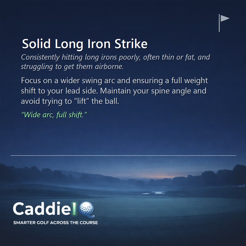Master Your Long Irons: Consistent Strikes Every Time