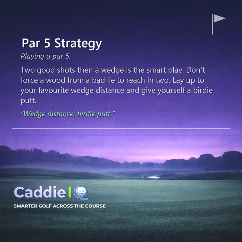 Master Par 5s: Smart Strategy for Lower Scores & Birdies