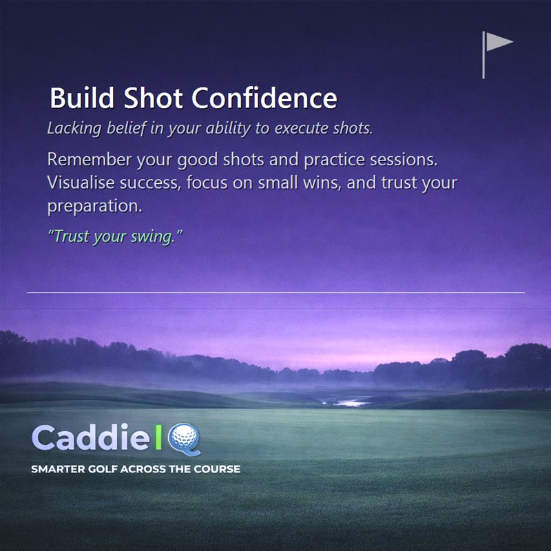Master Shot Confidence: Trust Your Golf Swing Every Time