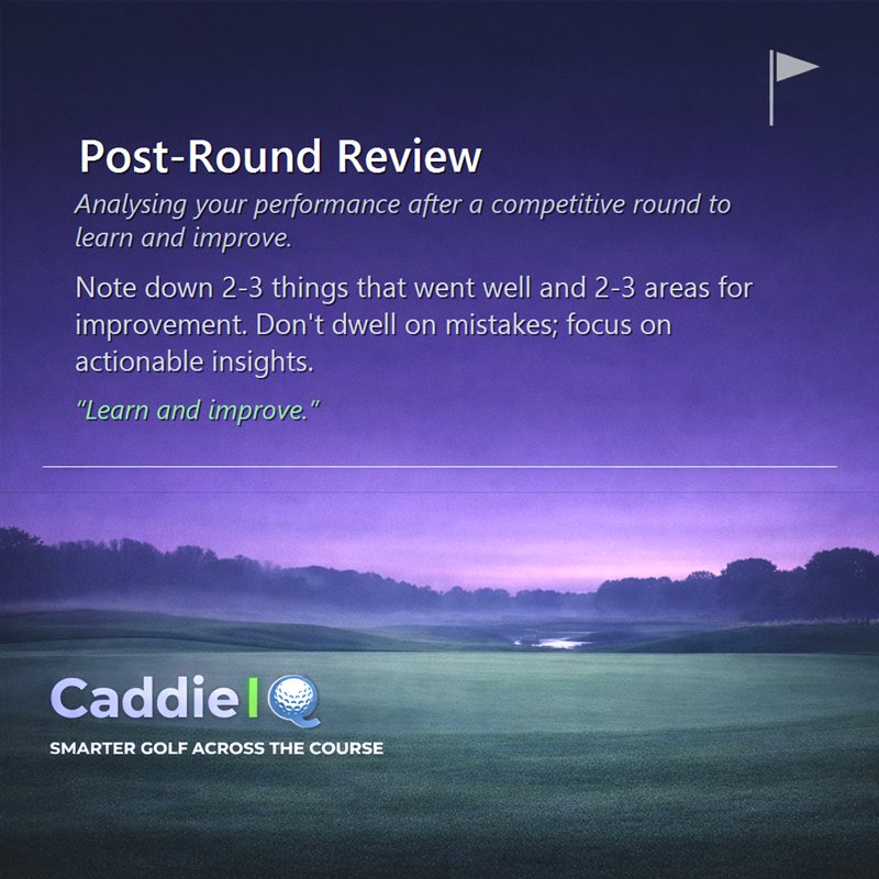 Master Your Game: The Essential Post-Round Golf Review
