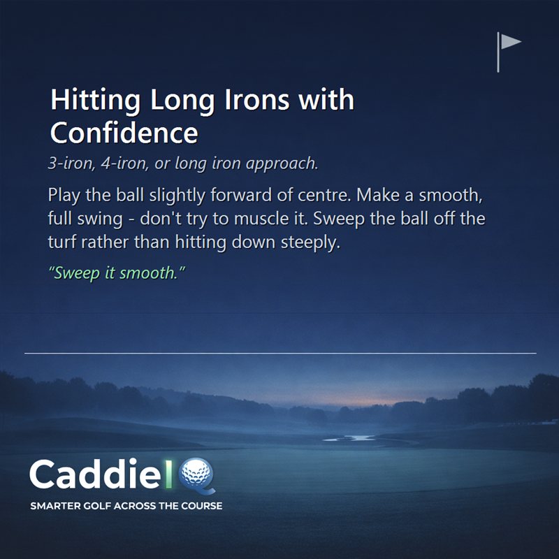 Master Your Long Irons: Confidence on the Course