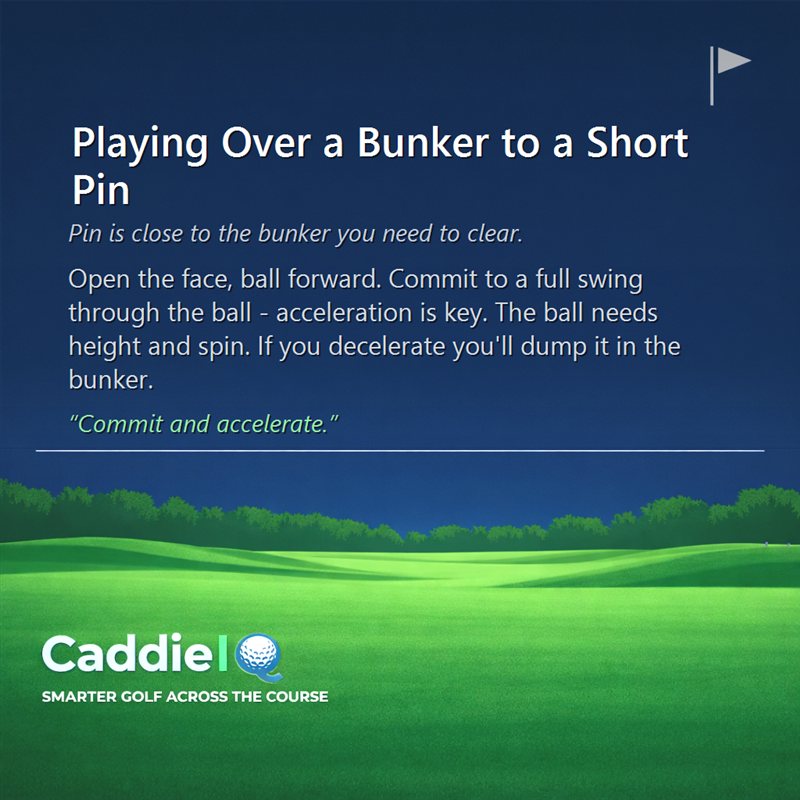 Mastering the Bunker Shot to a Short Pin
