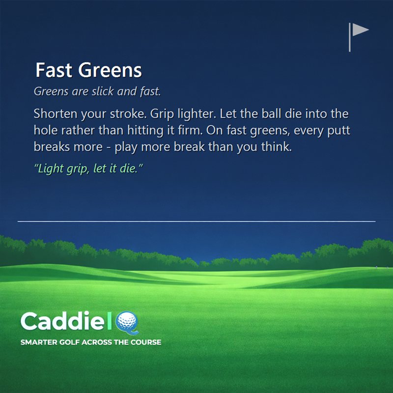 Mastering Fast Greens: Putt Like a Pro