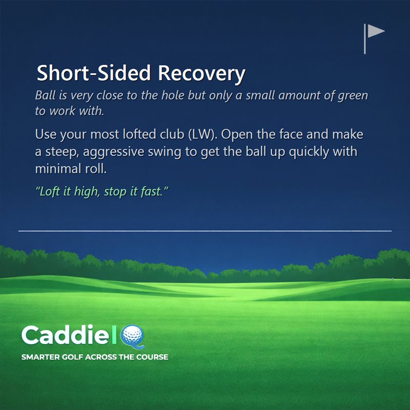 Mastering the Short-Sided Golf Shot