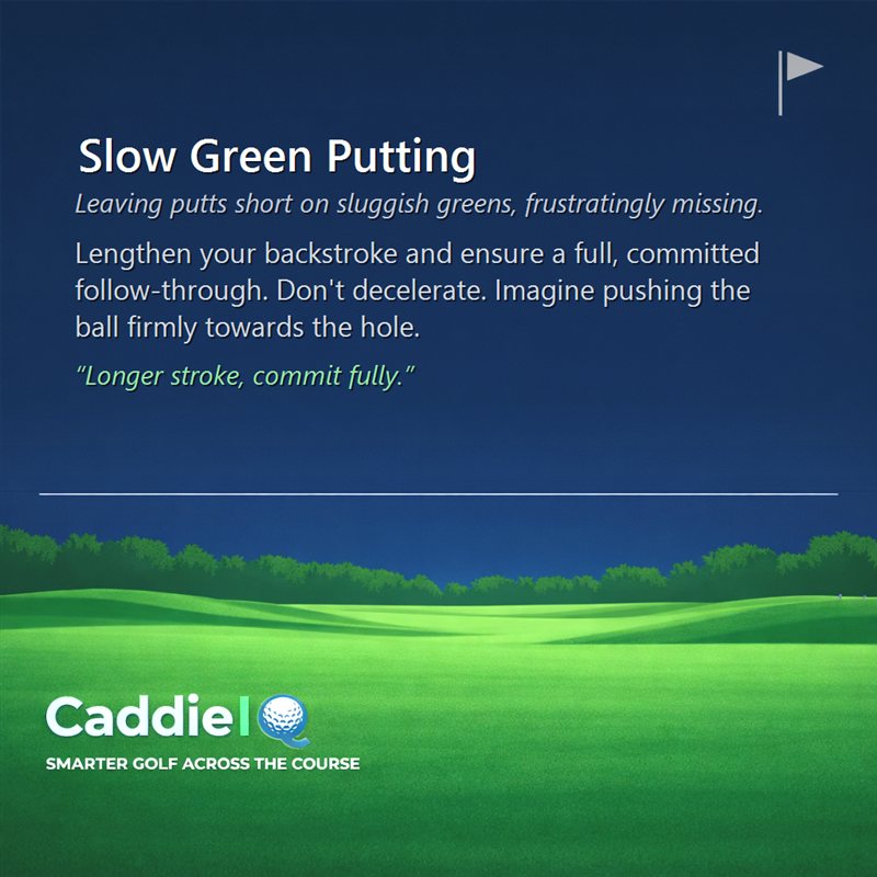 Mastering Slow Greens: Your Guide to Confident Putting