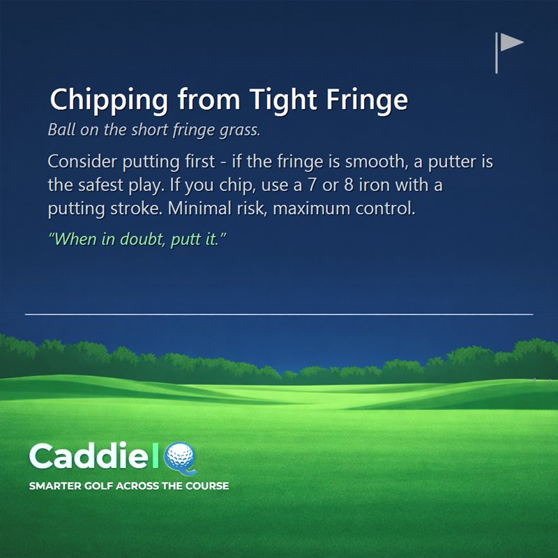 Mastering Tight Fringe: Putt or Chip for Better Scores