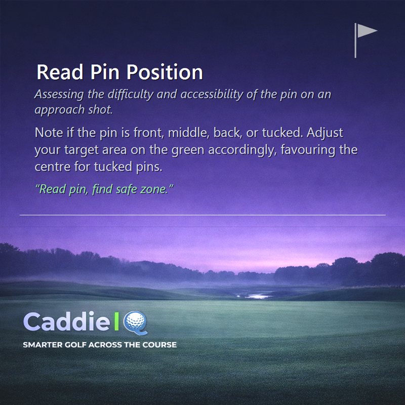 Mastering Golf: How to Read Pin Positions