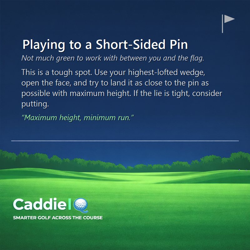 Short-Sided Pin Strategy: High Flops & Smart Choices
