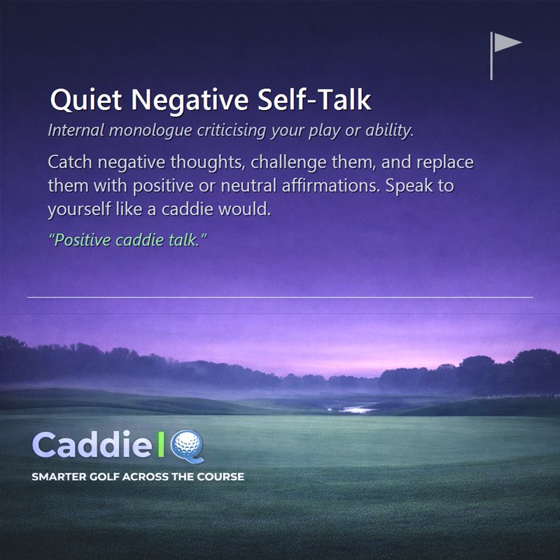Silence Your Inner Critic: Master Golf's Mental Game