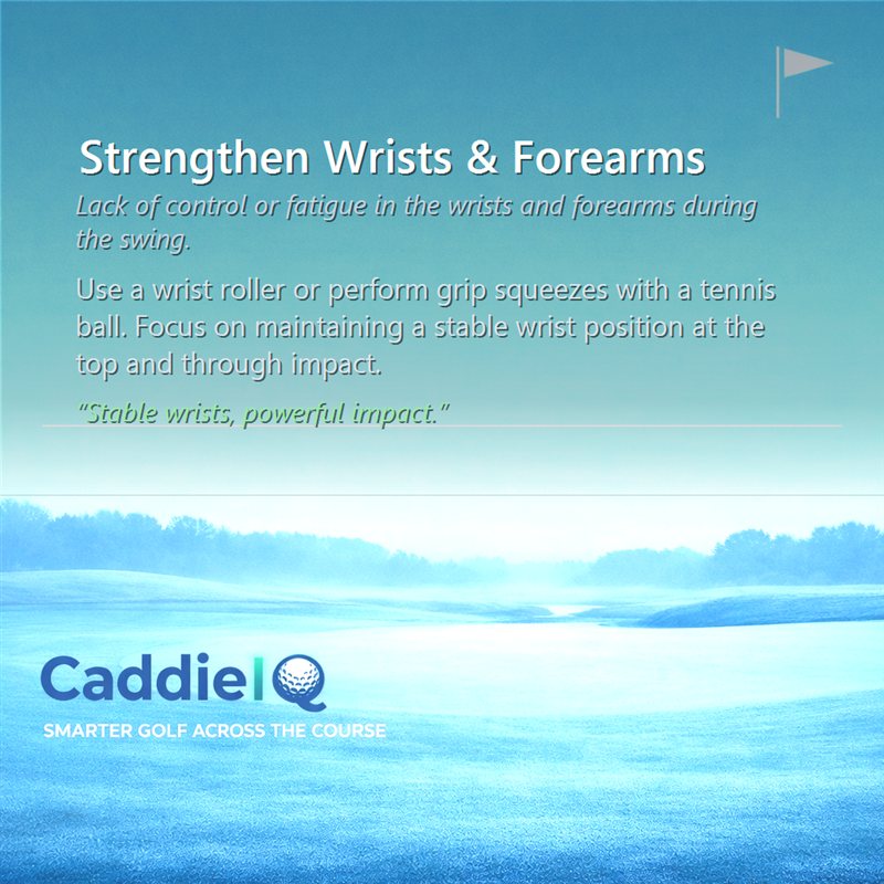 Unlock Power: Strengthen Wrists & Forearms for Golf