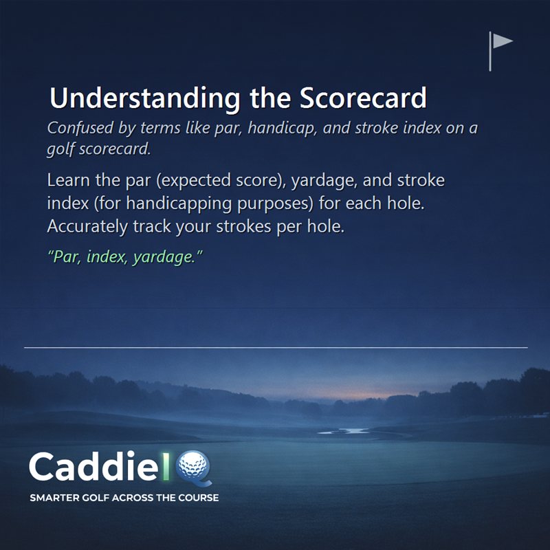 Master Your Golf Scorecard: A Golfer's Essential Guide