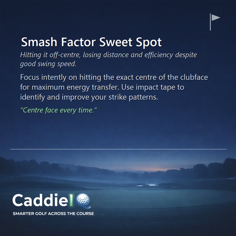 Unlock Your Distance: Master the Smash Factor Sweet Spot