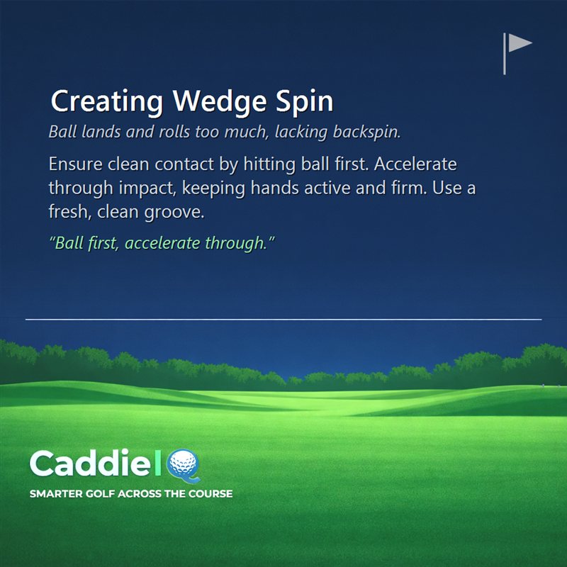 Unlock More Wedge Spin: Control Your Short Game