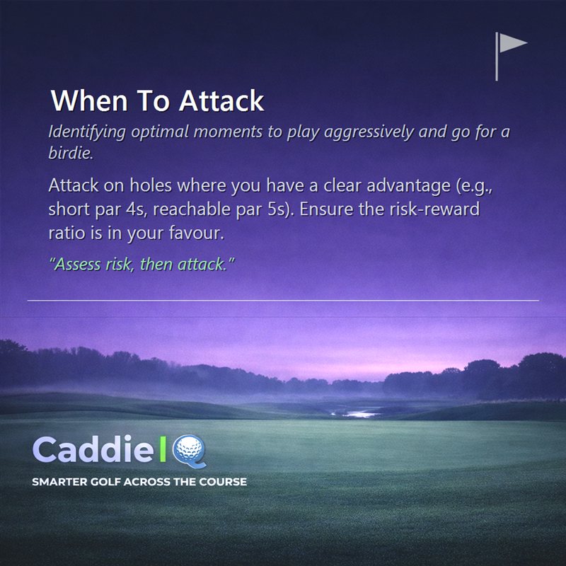 When to Attack: Master Golf's Risk-Reward Strategy